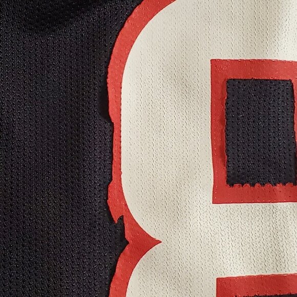 ANDRE JOHNSON #80 Houston Texans ￼Blue NFL Team Apparel Youth Jersey XL 16 / 18 - Picture 10 of 13